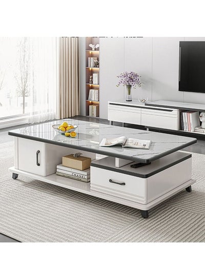 Buy Multifunctional Modern Living Room Coffee Table With Drawer in UAE