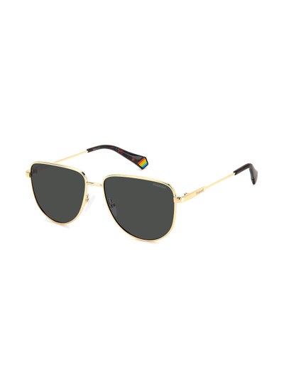 اشتري Unisex UV Protection Sunglasses - Pld 6196/S/X Gold 56 - Lens Size: 56 Mm في السعودية