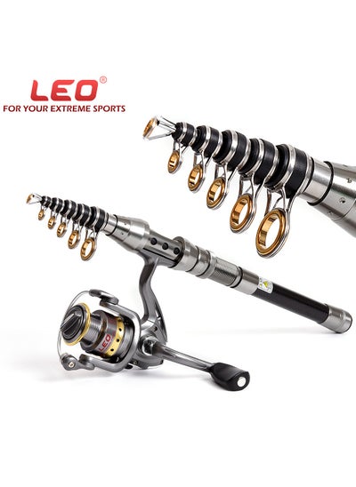 Buy Carbon Ultra Short Mini Sea Fishing Rod Throwing And Shrinking Handle in Saudi Arabia