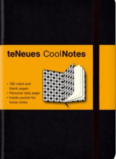 Buy Cool notes Black/argyle Black 9 X 13 cm in UAE