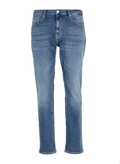 Buy Men's Ryan Regular Straight Faded Jeans, Blue in UAE