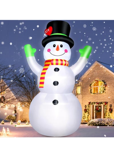 Buy 7 FT Christmas Inflatable Snowman,Outdoor Decorations Props,for Indoor Outdoor Christmas Decorations Yard Garden Decoration (2.1M/Snowman) in UAE