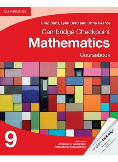 اشتري Cambridge Checkpoint Mathematics Coursebook 9 في الامارات