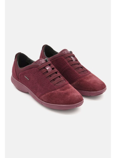 اشتري Women Slip On Casual Shoes, Maroon في الامارات