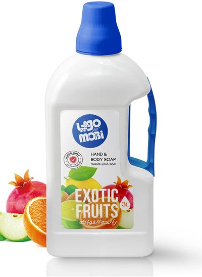 Buy Anti Bacterial Liquid Hand And Body Soap fruits 3Liters in Saudi Arabia