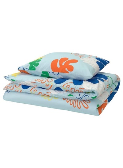 اشتري Duvet Cover And Pillowcase, 150X200/50X80 Cm في السعودية