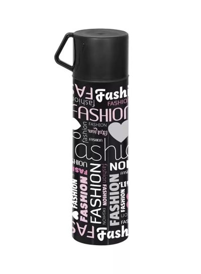 Buy Decorated Vacuum Flask With Mug-Fashion Assorted shapes may vary in Egypt