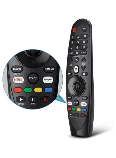 Buy Universal Remote Control for LG Smart TV Magic Remote Replacement, with Buttons for Netflix Prime Video with voice and mouse Function in UAE