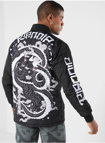 Buy Mystic Jerm Quilted Bomber Jacket in UAE