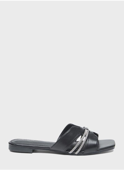 اشتري Multi Strap Flat Sandals في السعودية