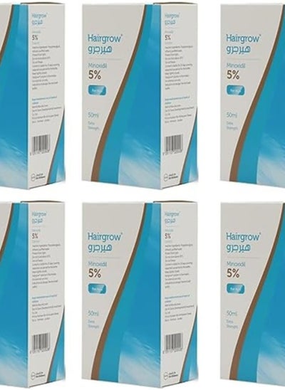 Buy Hairgrow 5% minoxidil 6 months supply (6 bottles x 50ML) in UAE