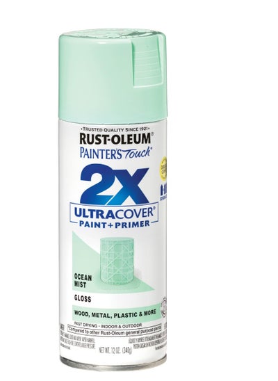 Buy Rust-Oleum 2X Ultra Cover 12oz Gloss Mist - Spray Paint, Durable, Smooth Finish in UAE