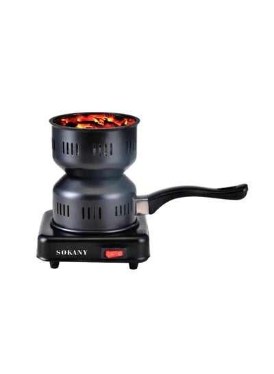 Buy SK-5103 Electric Charcoal Stove for Camping 1000W 220V Black in Egypt