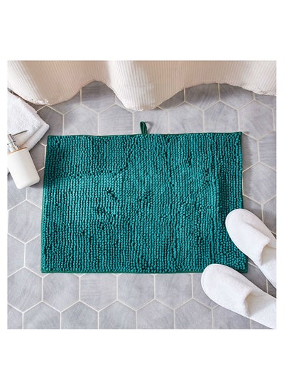 اشتري Nicole Microfiber Chenille Bath Mat 60x40 cm في الامارات