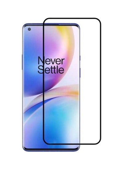 Buy 3D Tempered Glass Screen Protector for OnePlus 8 Pro Clear in UAE