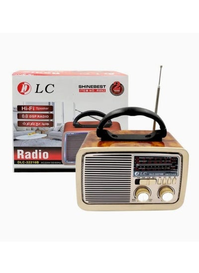 Buy Portable Radio with Bluetooth and SD Memory, USB in Saudi Arabia