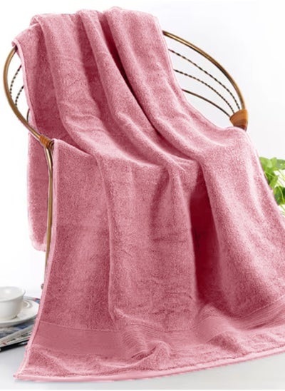 Buy 100% Cotton Bath Towel 90x180cm - Super Soft & Lasting Quality in Saudi Arabia