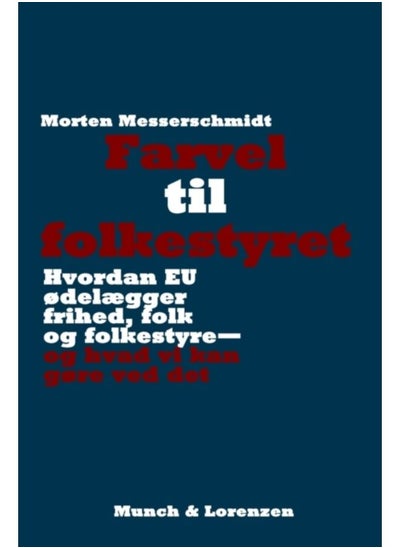 Buy Farvel Til Folkestyret - Paperback in Saudi Arabia