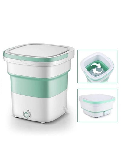 Buy Portable Mini Washing Machine Folding Travel Washing Machine Collapsible Small  Washer for Underwear Baby Clothes Small Items Travel Camping Dorm 135W Capacity 1.8kg in UAE