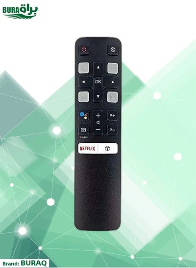 Buy RC802V Replacement Remote Control For TCL Smart LCD LED TVs Black in UAE