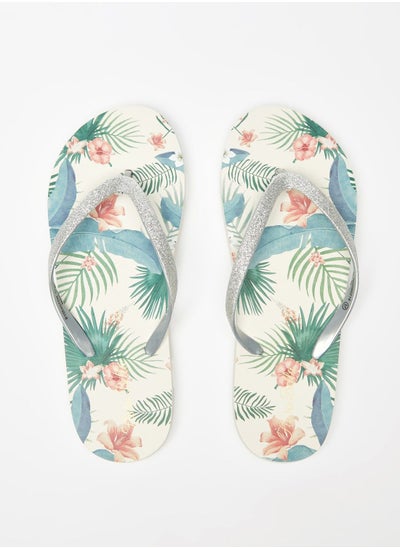 Buy Flora Bella Printed Flip Flops in UAE