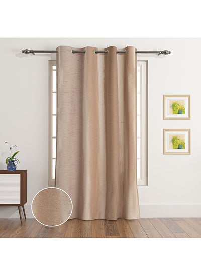 اشتري Irene Dupioni Single Curtain 240 x 140 cm في السعودية