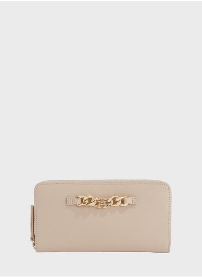 Buy Luxe Zip Around Large Clutch in Saudi Arabia