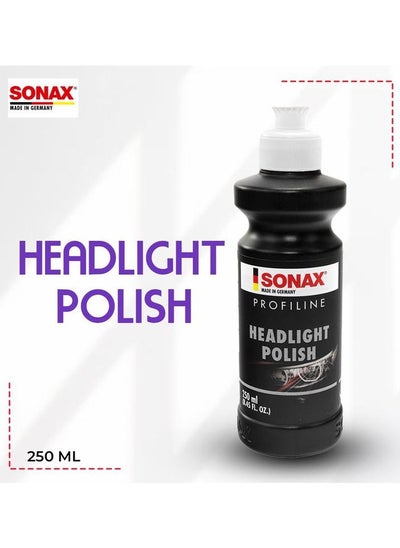 Buy Sonax Profiline Headlight Polish, Headlight Cleaning, and Scratch Removal  250ml in Saudi Arabia