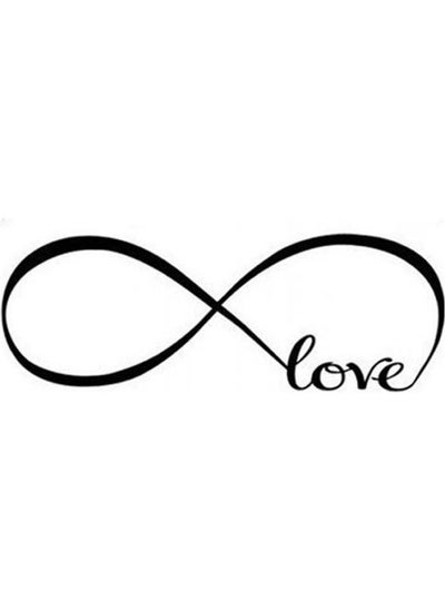 Buy Wall Stickers Decor Infinity Symbol Word Love in Egypt