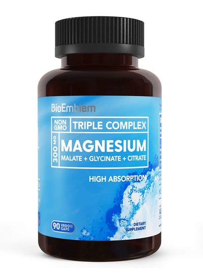 Buy Triple Magnesium Complex 300Mg  90 Capsules in Saudi Arabia