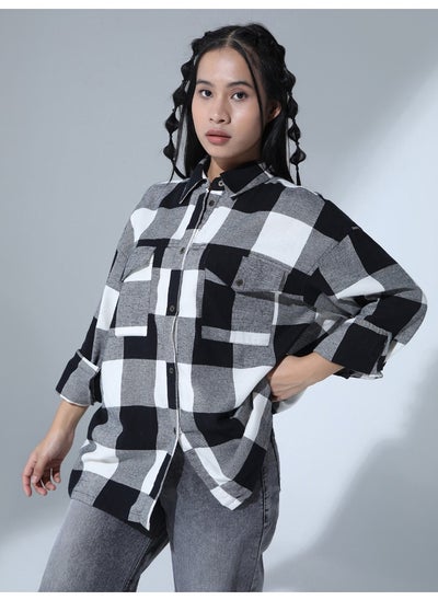 Buy Women's Check Shirts - Stylish and Versatile Check Pattern in UAE