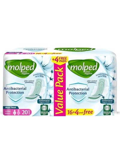 Buy Extra Hygiene - Value Pack - Long - 20 Pads in Saudi Arabia