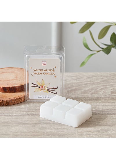 Buy Qara Vanilla Wax Melt 11 x 2.3 x 7.3 cm in UAE