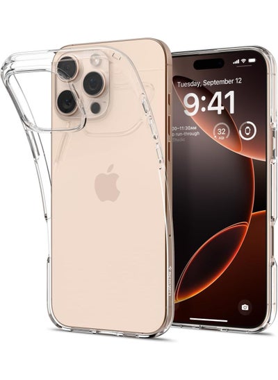 Buy Liquid Crystal for iPhone 16 Pro Max Case Cover (2024) - Crystal Clear in UAE