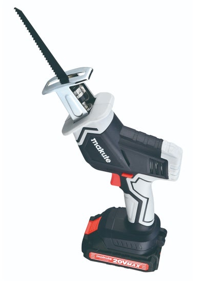 Buy Cordless Reciprocating Saw Versatile, High-Speed Cutting Tool with Dual Lithium-Ion Batteries 20V, 3000spm/min- CRS002 in UAE