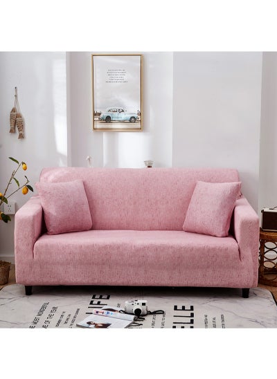 Buy Stretch Sofa Slipcovers Non-slip Armchair Couch Cover With Elastic Straps Furniture Frotector Washable Anti-Skid in UAE