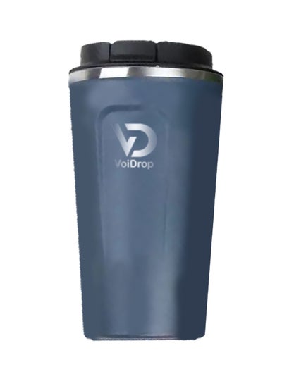 اشتري Voidrop Travel cups 16oz Tumbler Coffee Travel Mug Spill Proof with Lid hot beverage travel mug thermal mug Coffee Cups for Keep HotIce Coffee (Charcoal Blue 500ML) في الامارات