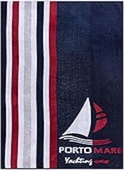 Buy Signoola Beach Towel 90 x 170 cm Stripes Sailor, 100% cotton.10 in Egypt