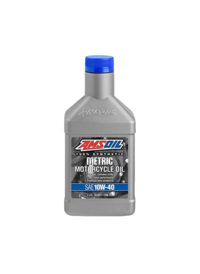 Buy Amsoil 10W40 Metric Fully Synthetic Motorcycle Engine Oil in Saudi Arabia