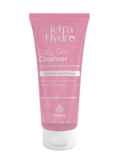 Buy Tetra Hydro Daily Gel Cleanser for Combined to Oily Skin, 200 ml in Egypt