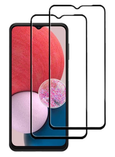 Buy 2 Pack Tempered Glass Screen Protector for Samsung Galaxy A14 5G Full Coverage Screen Glass Anti Fingerprint Scratch Resistance for Samsung Galaxy A14 5G in UAE