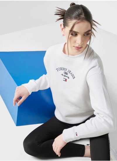 Buy Graphic Crew Neck Sweatshirt in Saudi Arabia