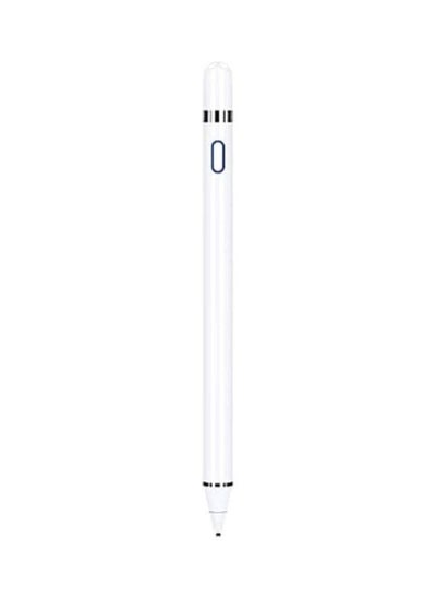 Buy Active Stylus Pen For Capacitance Screen White in UAE