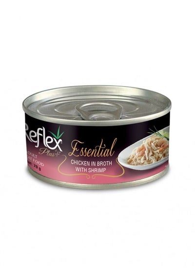 Buy REFLEX CHICKEN  IN BROTH WITH SHRIMP 70GM in Saudi Arabia