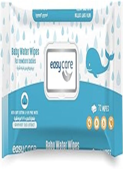 اشتري Easy Care Water Baby Wipes, 72 Wipes في مصر