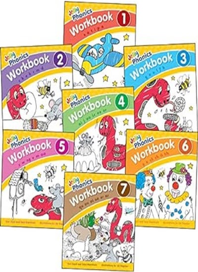 Buy Jolly Phonics Workbooks 1-7 in UAE