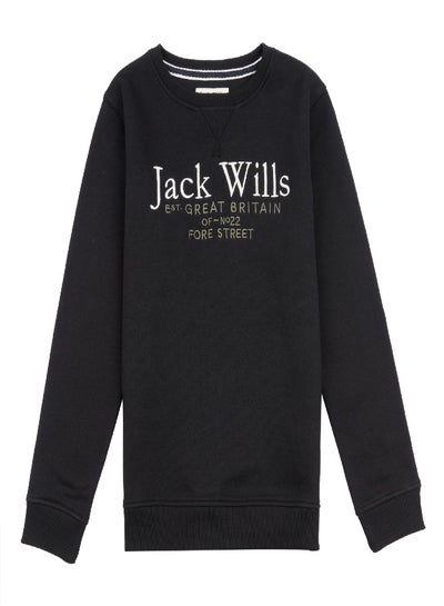 Buy Jack Wills Script Crew Neck Sweatshirt in UAE