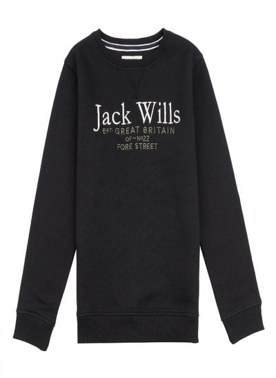 اشتري Jack Wills Script Crew Neck Sweatshirt في السعودية