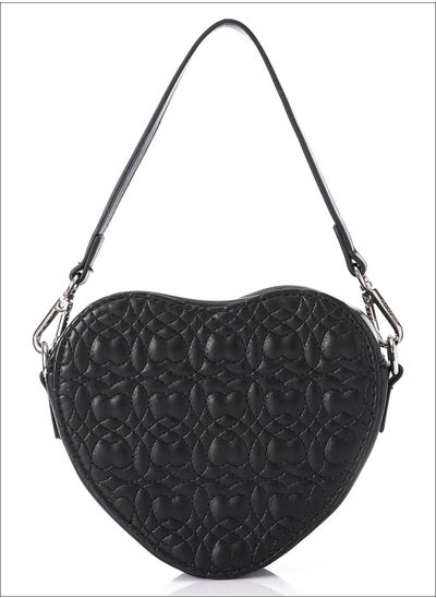 اشتري Stitched Hearts Allover Heart Shapped Top Handle Bag في مصر