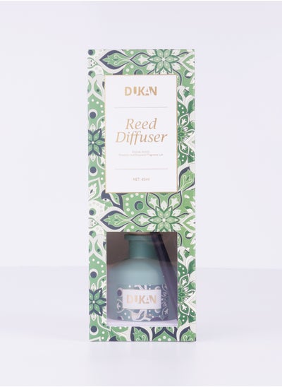 Buy Reed Diffuser Happy Space 45 ml Green in UAE